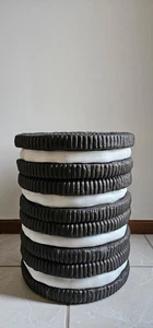 Home Goods 18" Oreo Stool TikTok - Picture 1 of 2