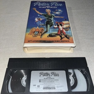 Mary Martin in Peter Pan (VHS, 1990) 30th Anniversary Collector's Edition - Foto 1 di 7