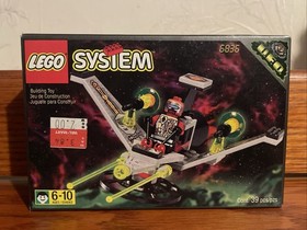 LEGO 6836 Space UFO V-Wing Fighter NEW Set in Sealed Box Vintage 1997