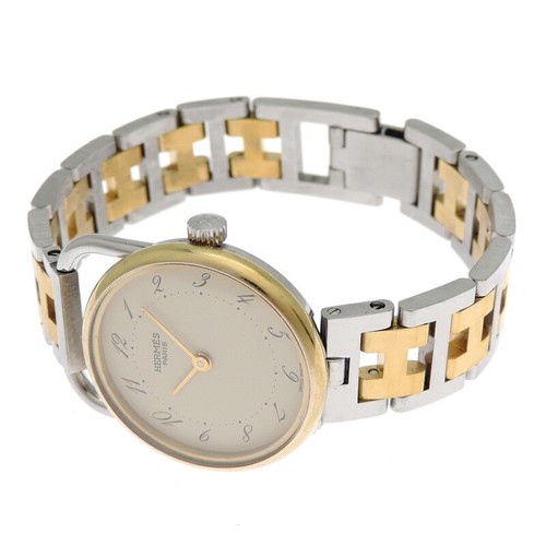 HERMÈS Orologio HERMES Arceau AR3.220 acciaio inox quarzo cassa SWISS MADE 24mm