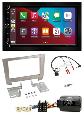 ESX 2DIN DAB USB Lenkrad Bluetooth Autoradio für SSangYong Rexton Telefontasten - Bild 1 von 4