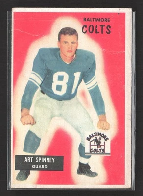 1955 Bowman - Art Spinney #107 - Image 1 of 2