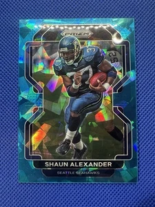 Shaun Alexander 2021 Panini Prizm Blue Cracked Ice Prizm /99 #50 - Picture 1 of 10