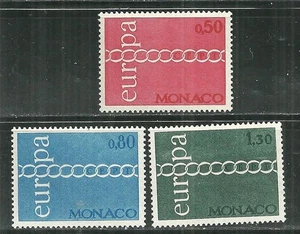 MONACO 797-99 MNH EUROPA 71 SCV 15,00 - Foto 1 di 1
