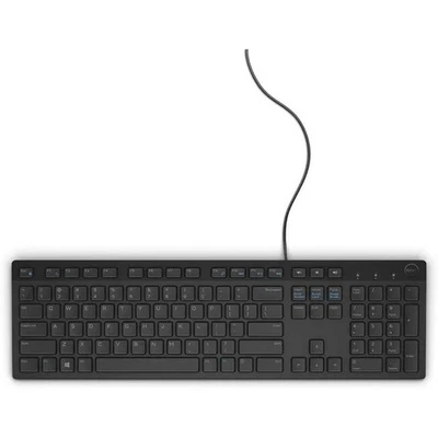 Dell Tastatur KB216 - Deutsch (QWERTZ) - Schwarz (580-ADHE) - USB Kabelgebunden - Bild 1 von 4