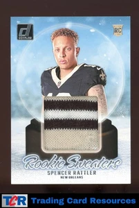 2024 Donruss #RHS-SRA Spencer Rattler Rookie Holiday Sweater - Picture 1 of 2