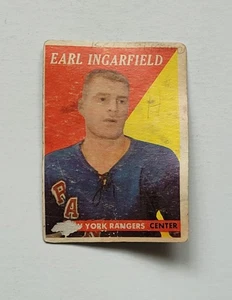 1958-59 Topps #18 Earl Ingarfield - Foto 1 di 2