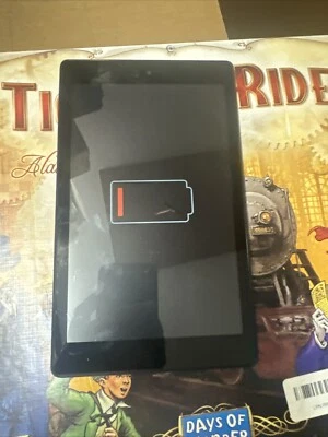 Amazon Fire HD 8 (7th Gen.) SX034QT - 16GB - Wi-Fi - 8in Tablet - Black - Image 1 of 3