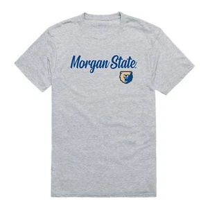 Morgan State University Bears MSU NCAA Cotton Script Tee T Shirt - Picture 1 of 1