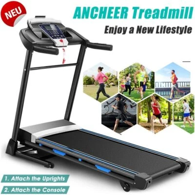 Cinta de correr eléctrica inclinada de 3,25 hp para correr caminar cinta de correr de alta resistencia para el hogar Foto 1 de 4