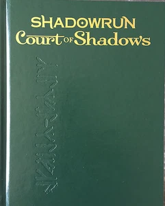 Limited Edition Shadowrun 5th Ed Court of Shadows HC Catalyst Ltd - New - Picture 1 of 2