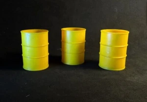 1972 General Mills SSP Tournament Yellow Barrel Lot of 3 Vintage 1970's READ - Picture 1 of 7