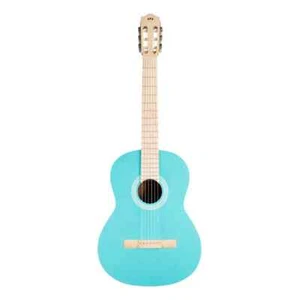 Cordoba Protege C1 Matiz Acoustic Guitar With Gig Bag, Spruce Top, Mahogany Aqua - Picture 1 of 1