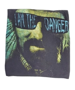 Official Breaking Bad Mens I Am The Danger Black TShirt Walter White Size Medium - Picture 1 of 5