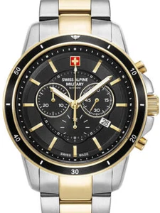 Swiss Alpine Military 7089.9147 Chronograph Mens Watch 44mm 10ATM - Picture 1 of 5