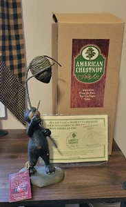 American Chestnut Folk Art Petey "Look Out Bee Low" Figurine AM1105 - Picture 1 of 4