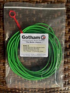 Gotham GAC -3 Microphone Cable Assembly 20 Foot - Picture 1 of 2