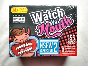 Watch Ya Mouth NSFW Expansion 2 Game Age 18+ Sealed NEW - Picture 1 of 4