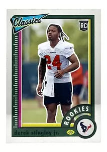 2022 Panini Classics Premium #194 Derek Stingley Jr. RC Houston Texans - Picture 1 of 2