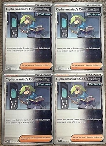 4 X COPIES PLAY SET Ciphermaniac's Codebreaking 104/131 Prismatic Evolutions - Picture 1 of 1