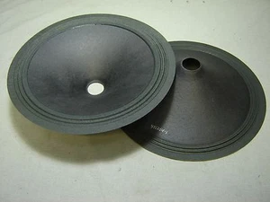 Pr. 12" Paper Speaker Cones -- Recone Parts -- 451254-1 - Picture 1 of 2