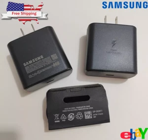 45W OEM Samsung Galaxy S23 S22 Ultra Super Fast USB-C Wall Charger Type-C Cable - Picture 1 of 14