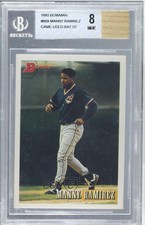 1993 Bowman Manny Ramirez #669 BGS 8