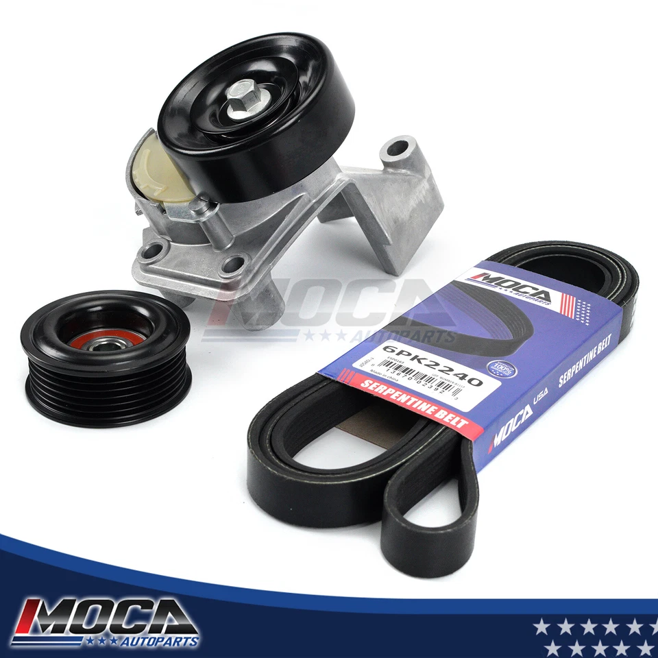 Комплект компонентов ремня змеевика для Toyota 4Runner Sequoia Tundra Lexus 4,3 л 4,7 л - Изображение 1 из 4