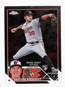 2023 Topps Chrome Update #USC16 Grayson Rodriguez - Picture 1 of 1