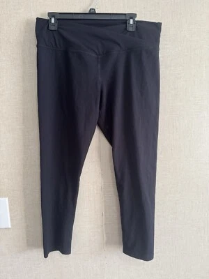 SO Juniors Leggings de tiro alto Negro Capri Frontal Cruzado Talla XL (7/8) Foto 1 de 4