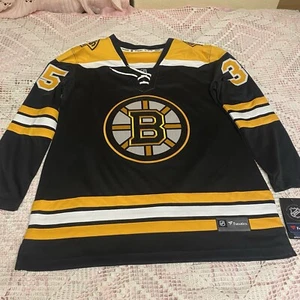 Fanatics Boston Bruins Linus Ullmark Jersey Women’s Size XL - Picture 1 of 6