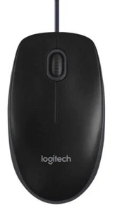 Logitech B100 Optical Mouse For Business Black - Picture 1 of 8