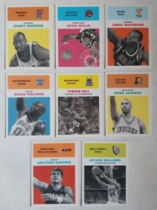 Lot 8 Cartes NBA Fleer Tradition Vintage '61 1998-99