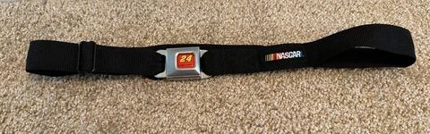 BUCKLE DOWN BELT WITH NASCAR JEFF GORDON #24 BUCKLE ADULT ONE SIZE BRAND NEW Cover