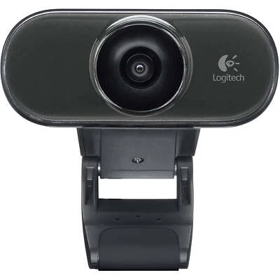 Logitech Webcam C210 with Built-in Microphone (Black) - Image 1 of 3