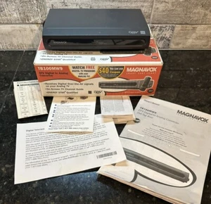 Magnavox DTV Digital To Analog TV Converter TB100 MW9 No Remote - Picture 1 of 4
