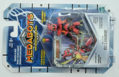 2001 Hasbro Medabots Stingaray Action Figure Robot Carded New - Image 1 of 3