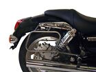 Kawasaki VN1500/1600 Mean StreakSaddlebag tubecarrier for leatherbags Chr BY H&B