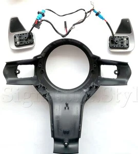 BMW F30 F31 F20 F21 F23 X1 X3 X2 M Sport steering wheel Paddles retrofit set kit - Picture 1 of 8