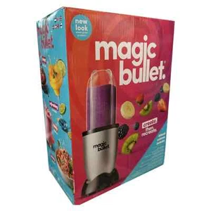 Magic Bullet 200 Watt Standmixer Smoothie Maker, Silber To-Go-Becher nutri - Bild 1 von 1