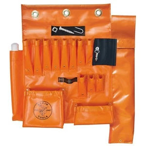 Klein Tools 51829MHS Aerial Apron with Hot Stick Pocket and Magnet - Picture 1 of 2
