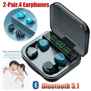 4x Headphones Bluetooth Earbuds Wireless Earphone For Samsung Galaxy Z Fold6 5 4 - Photo 1 sur 14