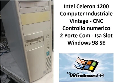 Vintage PC Celeron 1200 QDI Legend Advance-10T mit Isa VIA Apollo Pro Windows 98 - Bild 1 von 4
