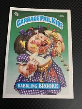 1986 Topps Garbage Pail Kids GPK Original Series 3 BABBLING BROOKE # 120a