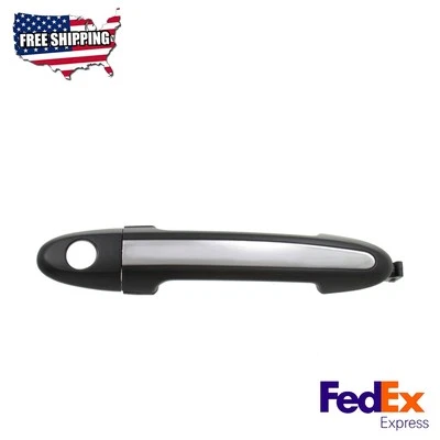 Exterior Door Handle Chrome Front Driver Side Fits 2007-2012 Hyundai Santa Fe Foto 1 de 4