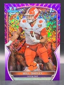 2022 Bowman U Chrome Purple Mini-Diamond Refractor /399 Will Shipley #73 - Picture 1 of 2