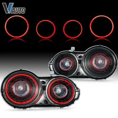 Luces traseras LED VLAND para Nissan GTR R35 2009-2023 luz de freno ahumada izquierda+derecha Foto 1 de 4