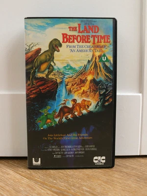 The Land Before Time (VHS) Good Used Condition - Image 1 of 4
