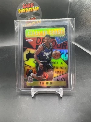 2002-03 Topps Chrome - Coast to Coast Ray Allen #CC11 Refractor - Image 1 of 2