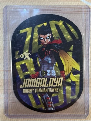 2025 UD Skybox Metal Universe Batman Jambalaya Robin Damian Wayne Case Hit EX SP - Image 1 of 2
